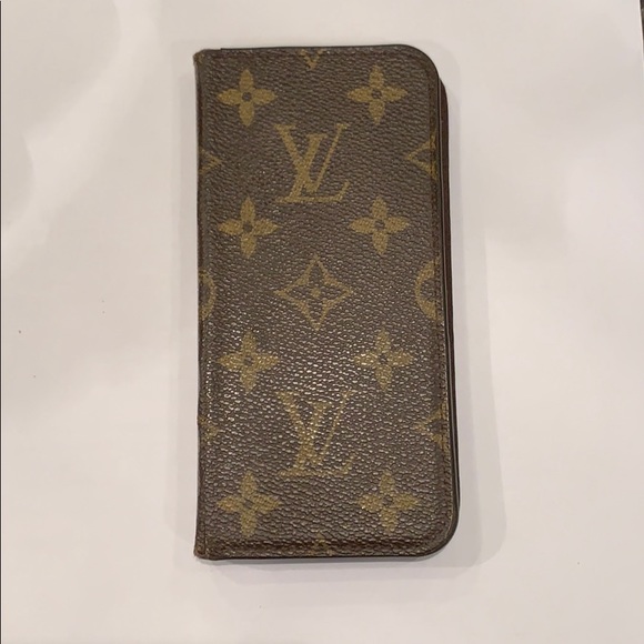 Louis Vuitton iPhone X Case Brown - Picture 1 of 5